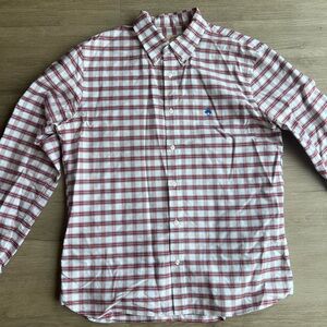 Men's Red Plaid Shirt Brooks Brothers